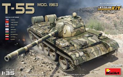 T-55 Mod. 1963 w/interior 1/35 by Miniart
