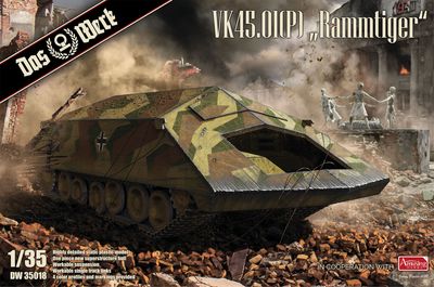 VK45.01(P) "Rammtiger" 1/35 #DW35018 by Das Werk