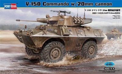 V-150 Commando w/ 20mm Cannon 1/35 #82420 by Hobby Boss