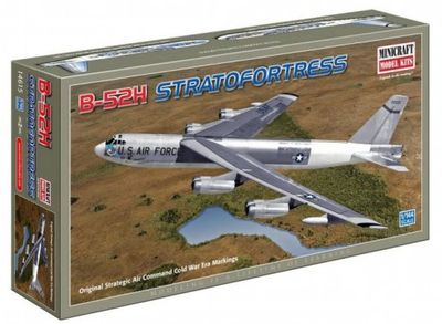B52H Superfortress USAF Aircraft Cold War 1/144 #14615 by Minicraft