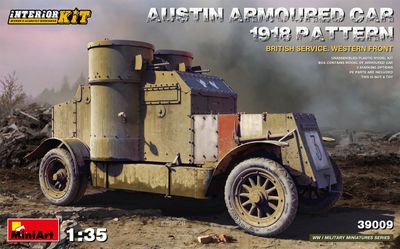 Austin Armoured Car 1918 Pattern British Service. Western Front 1/35 #39009 by MiniArt