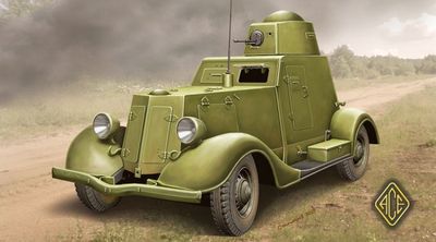 Ba20 Late Production Light Armored Car 1/48 #48109 by Ace