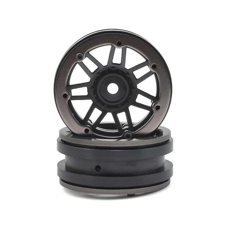 1.9 Beadlock Raceline #931 Injector, Black/Gun Metal (2)