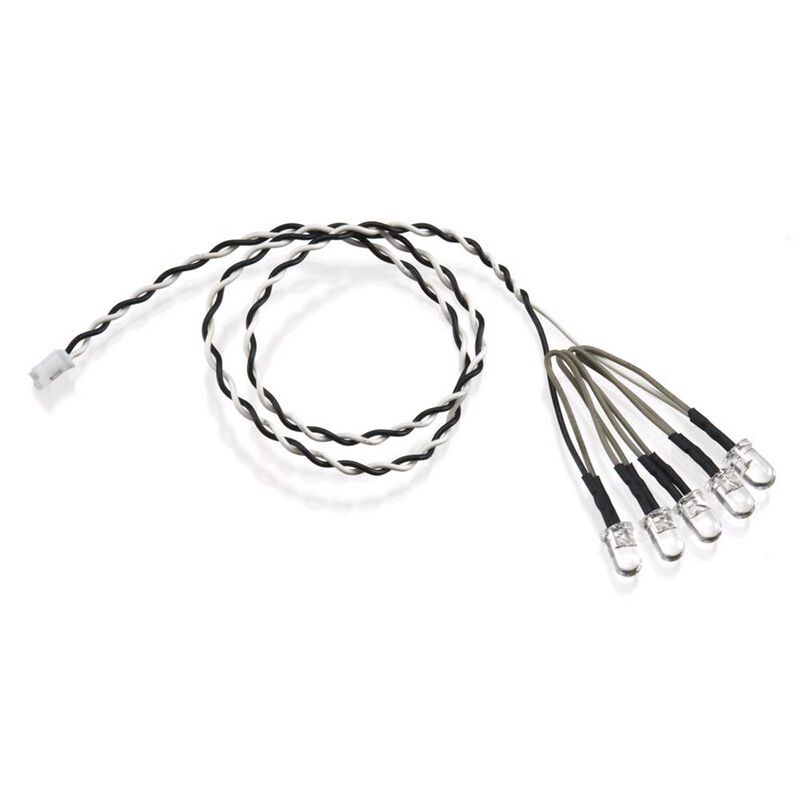 5 LED Light String White by Axial