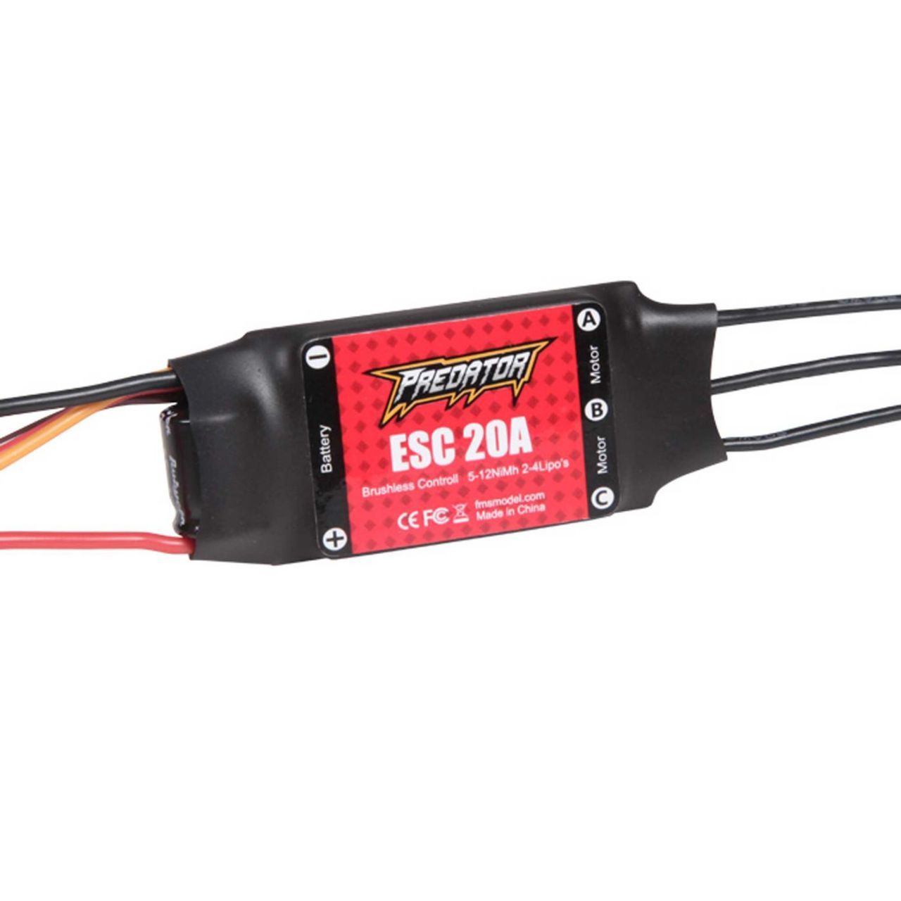 20AMP ESC: Predator w/XT60