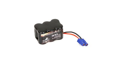 7.2V 1100mAh NiMH 6C, 3+3 w/EC3