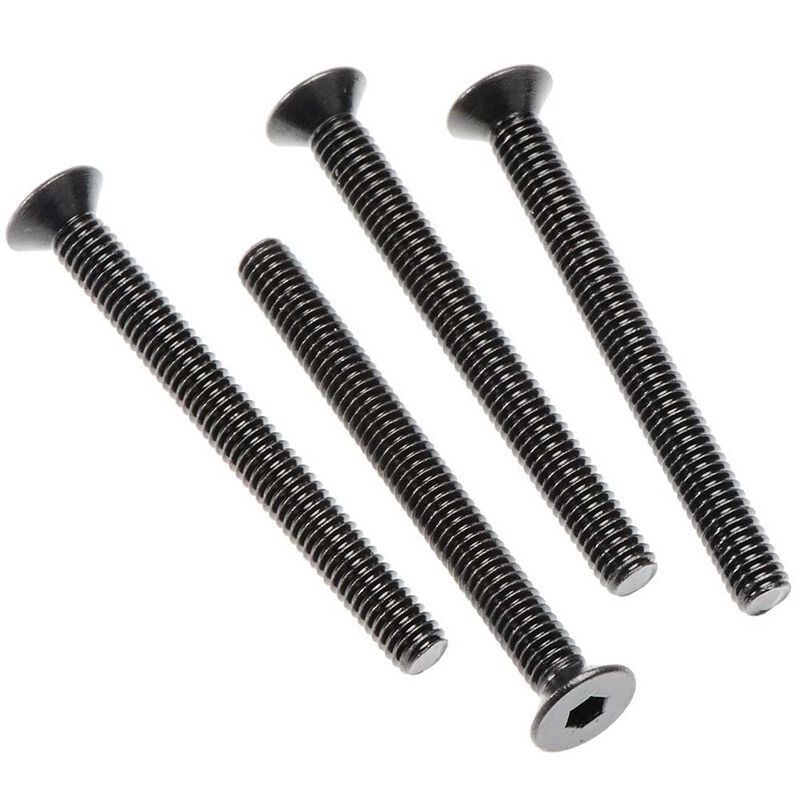 Flat Head Hex Machine Screw 4x40mm 4x4 (4) by Arrma