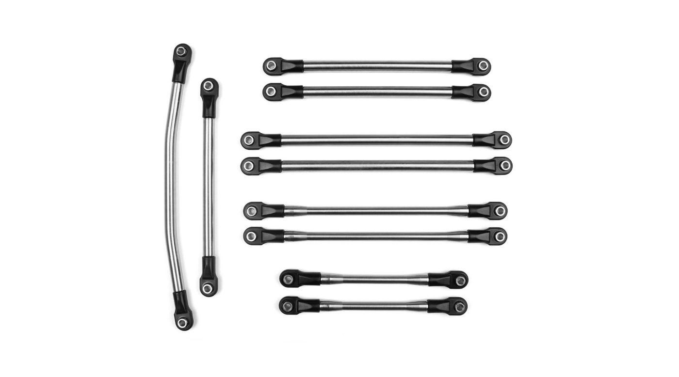 Incision SCX10-II 12.3" 1/4 Stainless Steel Link Set