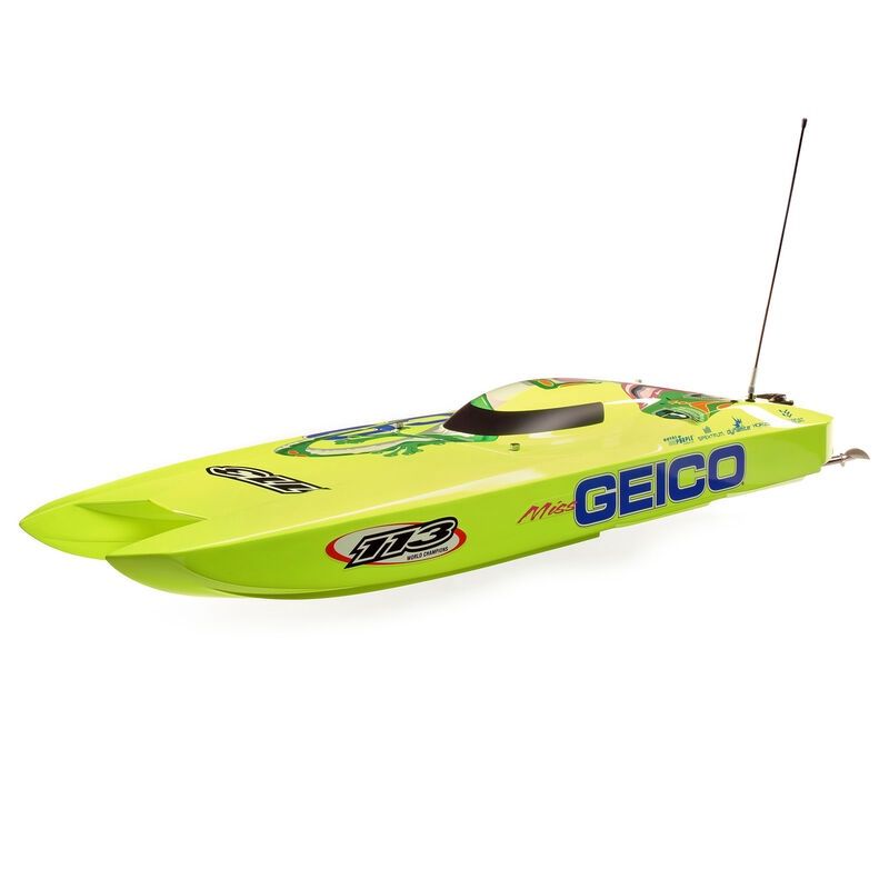 ProBoat Miss Geico Zelos Brushless Catamaran RTR