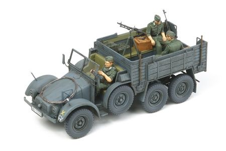 6x4 Truck Krupp Protze (Kfz.70) Personnel Carrier 1/35 by Tamiya