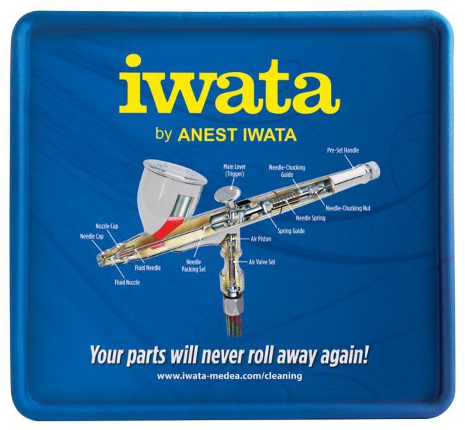 Airbrush Cleaning Mat by Iwata