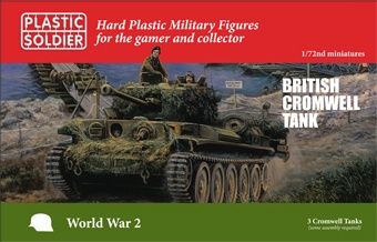 British Cromwell Tank 1/72 by Plastic Soldier