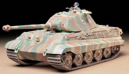 German King Tiger w/Porsche Turret 1/35 by Tamiya