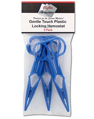 Gentle Touch Plastic Locking Hemostat 3PK 5002