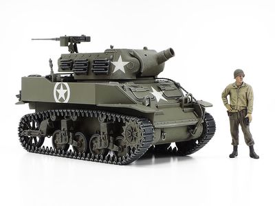 Howitzer Motorcar Carriage M8 1/48 #32604 by Tamiya