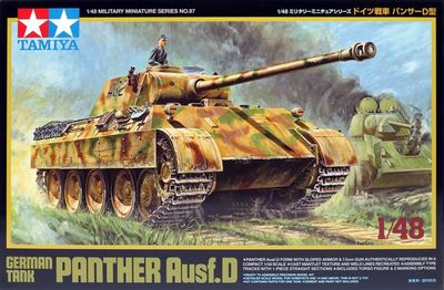 German Tank Panther Ausf.D 1/48 #32597 by Tamiya