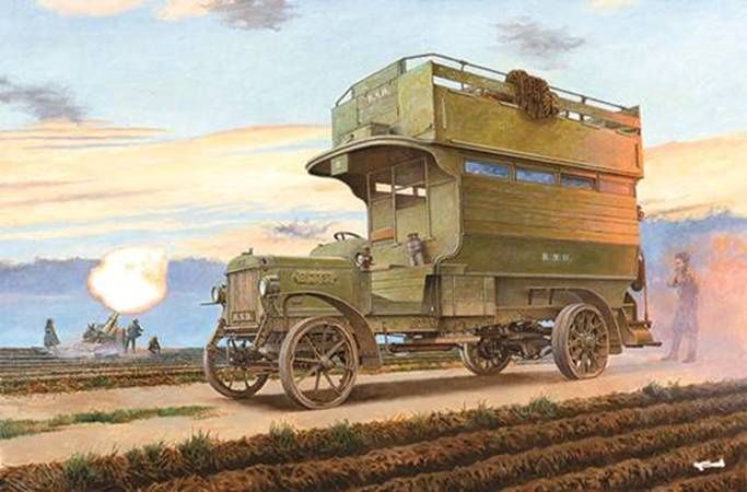 Type B Omnibus Ole Bill 1/72 by Roden