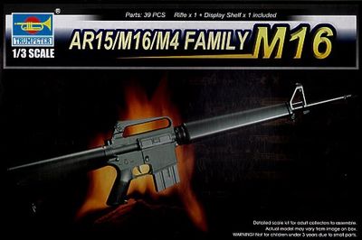 AR15/M16/M4 FAMILY- M16 1/3 #01901 by Trumpeter