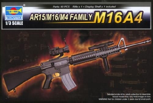 AR15/M16/M4 FAMILY-M16A4 1/3 Scale #01915 by Trumpeter