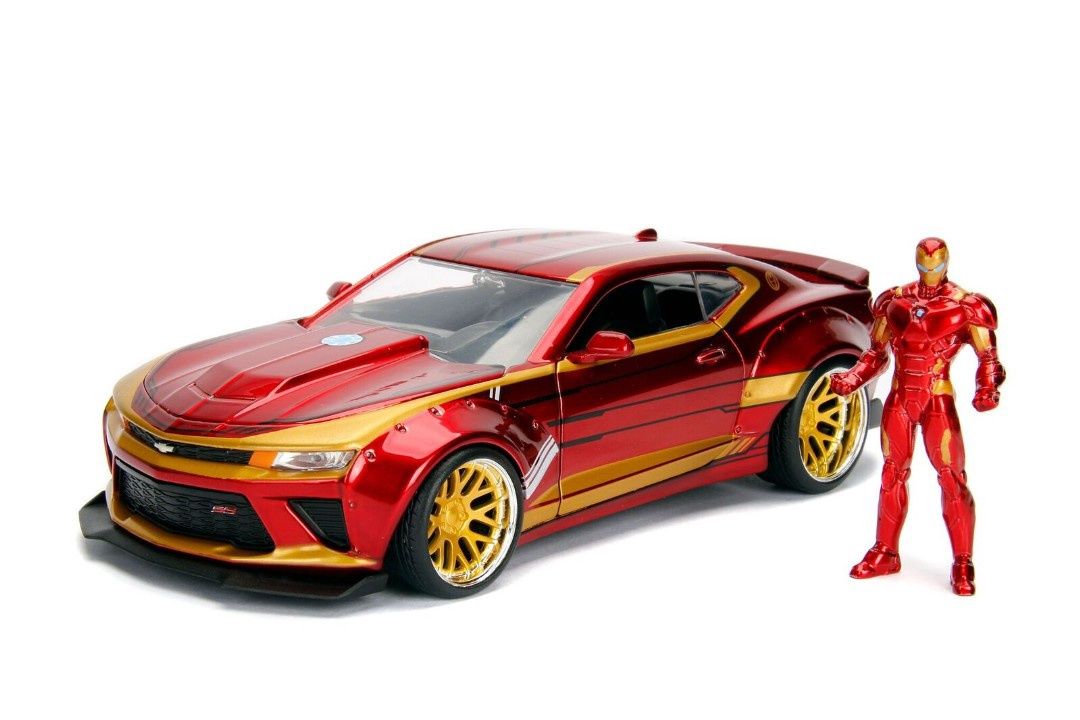 Jada Hollywood Rides 2016 Chevy Camaro w/ Iron Man 1/24 #99724