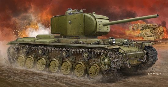 KV-220 Russian Tiger Super Heavy Tank 1/35 by Trumpeter