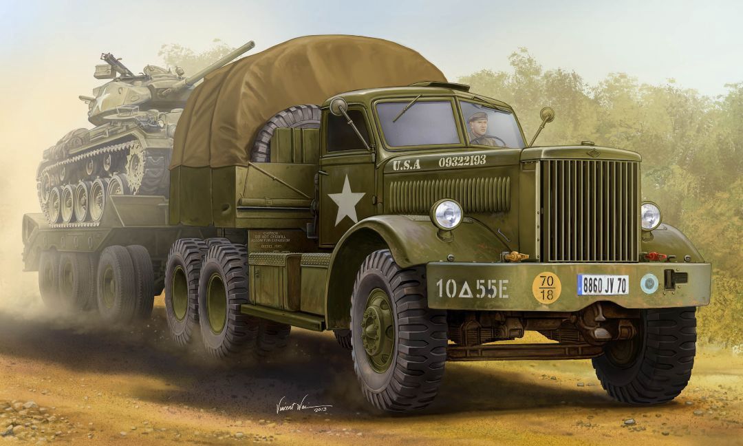 M19 Tank Transporter with Hard Top Cab 1/35 by I Love Kit