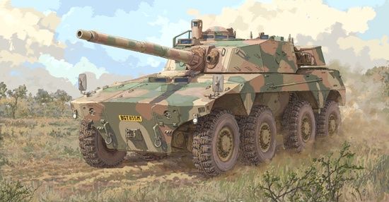 South African Rooikat AFV 1/35 #09516 by Trumpeter