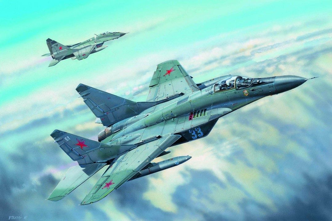 Russian MIG-29C Fulcrum 1/48 by Trumpeter