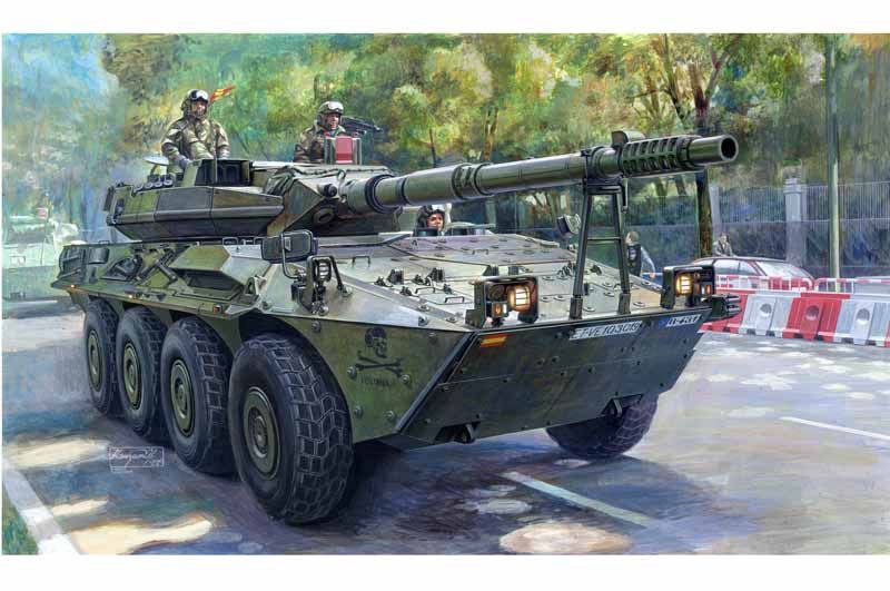 Spanish Army VRC-105 Centauro RCV 1/35 #00388 by Trumpeter
