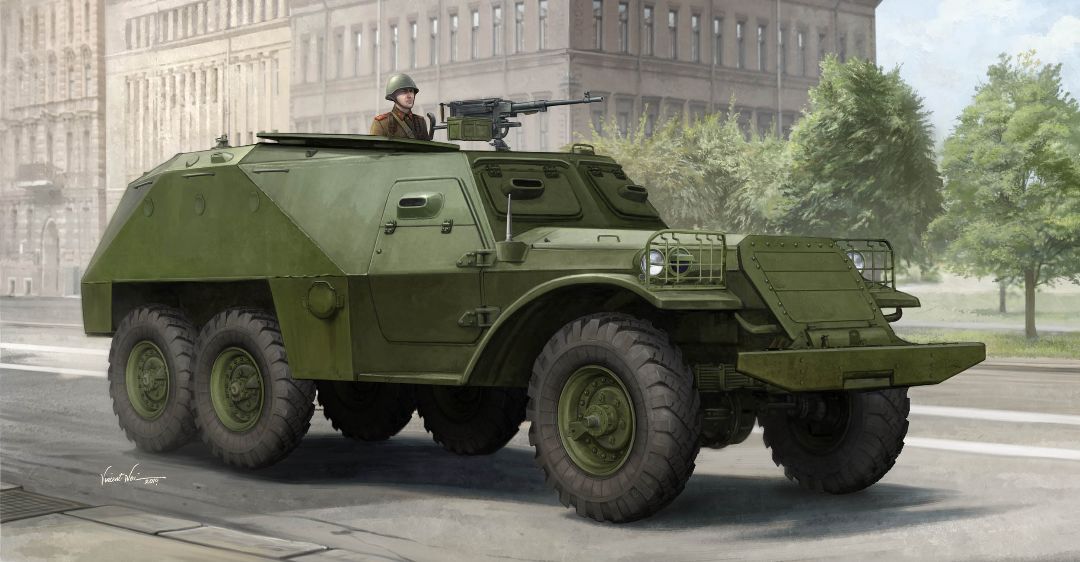 Soviet BTR-152K1 APC 1/35 #09574 by Trumpeter