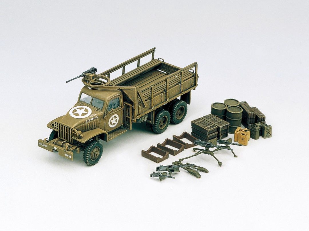 US Cargo Truck &amp; Accessories 1/72 #13402 by Academy