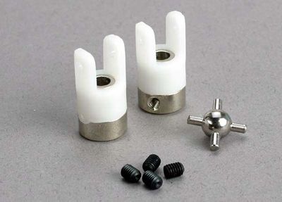 TRA1539 Traxxas U- joints (2)/ 3mm set screws (4)
