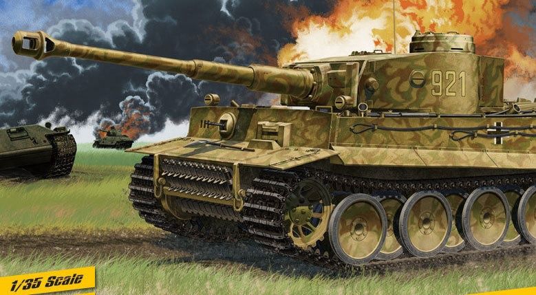 German Tiger I 1/35 #13509 by Academy