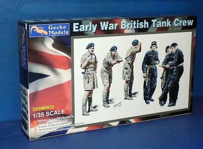 1/35 Early War British Tank Crew