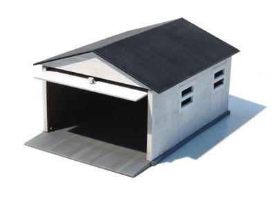 Mini Garage (Snap-Together) 1/64 #1361 by AMT