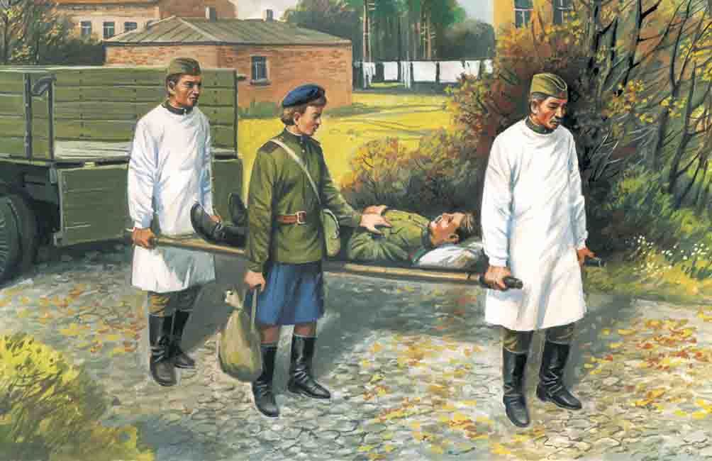 Soviet Medical Personnel (1979-1988) 1/35 by ICM