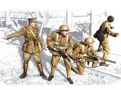 1917-1918 British Infantry 1/35 #35301 by ICM