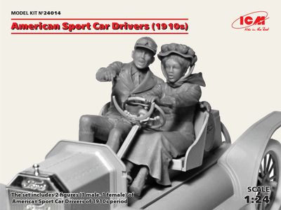 American Sport Car Drivers (1910s) 1/24 by ICM