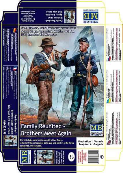 Family Reunited - Brothers Meet Again 1/35 #MB35198 by Master Box