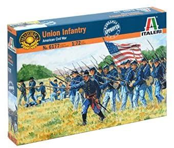 Civil Ware Union Infantry #6177 1/72 by Italeri