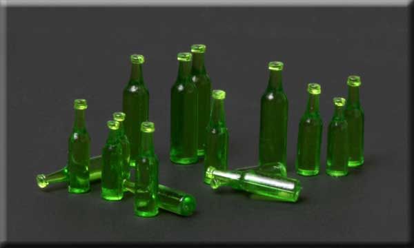 Beer Bottles SPS-011 - Supplies Series 1/35 by Meng
