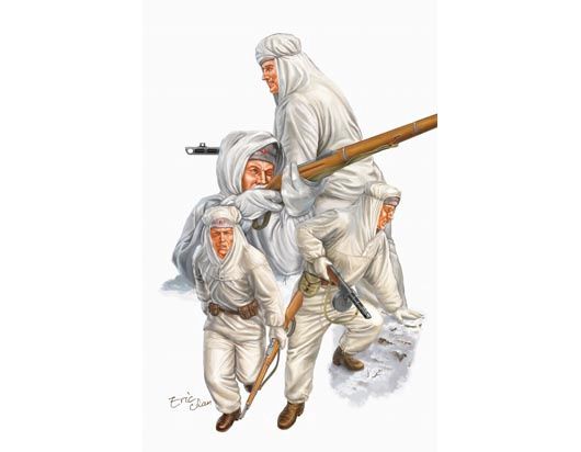 WWII Soviet Red Army #00414 1/35 Figure Kit by Trumpeter