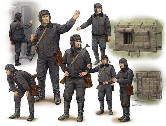 Soviet Soldier - Scud B Crew #00434 1/35 Figure Kit by Trumpeter