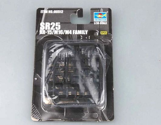 Guns SR25 Family 1/35 Detail Kit by Trumpeter