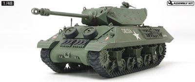 British M10 IIC Achilles Tank Destroyer 1/48 by Tamiya