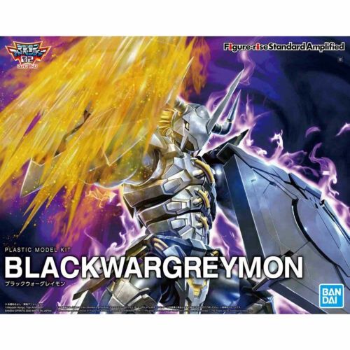 Black Wargreymon Amplified - Figure-rise Standard #5060583 Digimon Action Figure Model Kit by Bandai