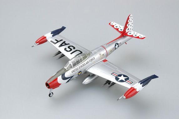 Easy Model Air F-84G USAF Air demo team "THUNDERBIRDS", 1955 1/72 #36801