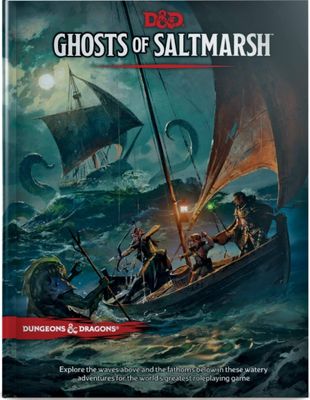 D&amp;D Ghosts of Saltmarsh Hardcover Manual