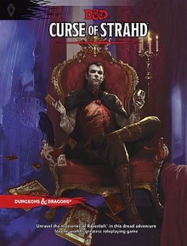 D&amp;D Curse Of Strahd Hardcover Manual