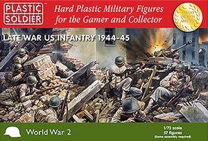 Armerican Infantry 1944-1945 1/72 by Plastic Soldier